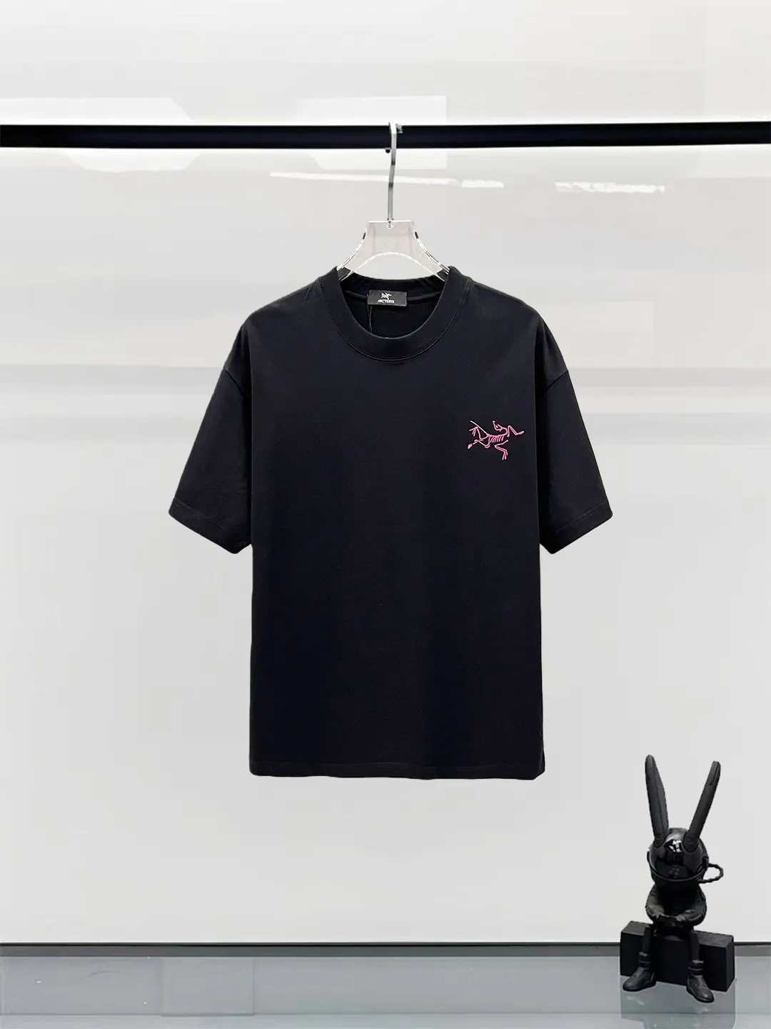 110👍 logo Logo Same Style T Versatile ( ) : Black White Size：S M L XL